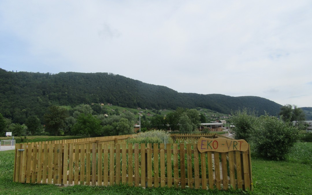 Šolski eko vrt – tretji najlepši šolski eko vrt v Sloveniji