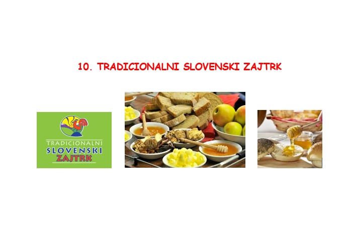 10. tradicionalni slovenski zajtrk