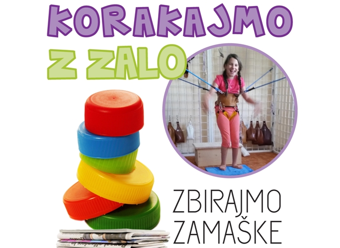 Zbiranje zamaškov za Zalo