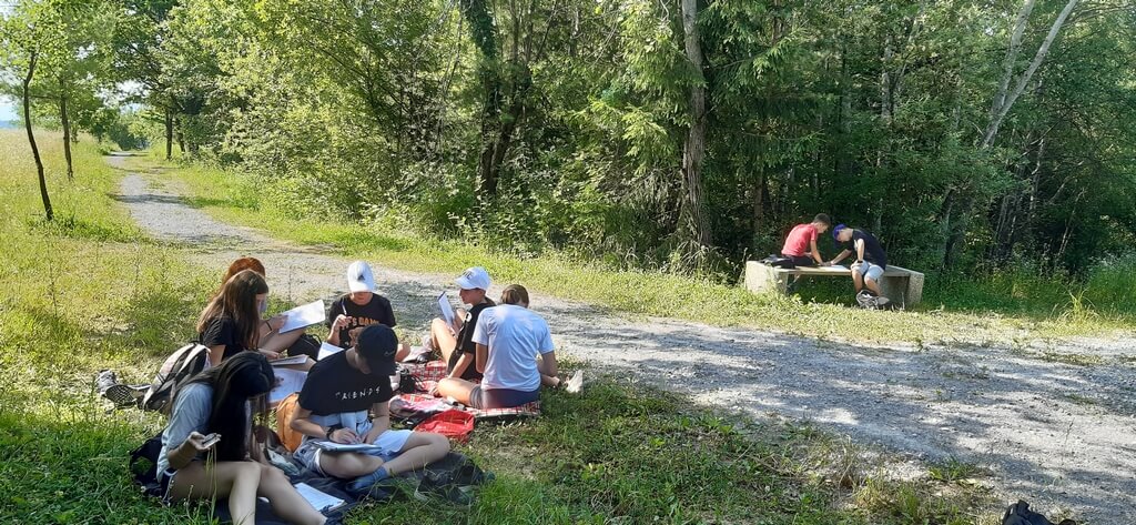 Naravoslovni dan 7. razred – Raziskujemo biotope v Zalogu – gozd